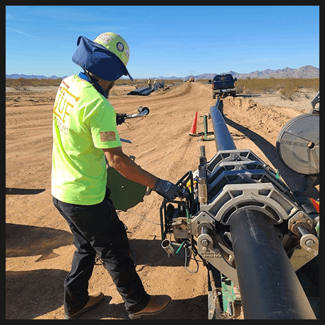 Experienced HDPE fusion contractor (since 2021) Experienced HDPE fusion contractor (since 2021)